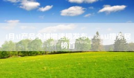 4月AI产品全球增速榜发布，360AI搜索居榜首